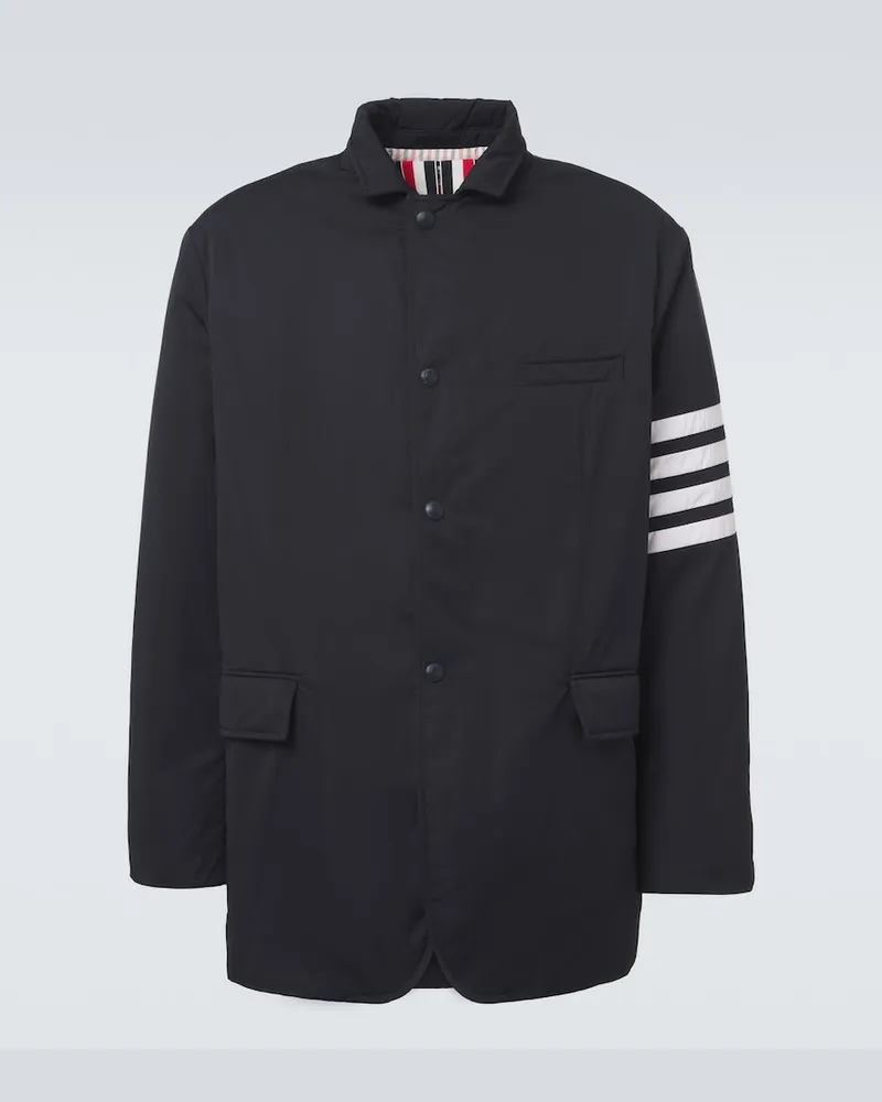 Thom Browne Daunenjacke 4-Bar Blau