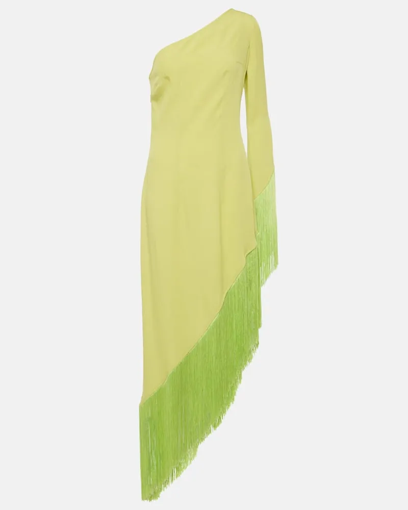 Taller Marmo Midikleid Aventador aus Crêpe Grün