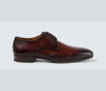 Schnürschuhe aus Leder