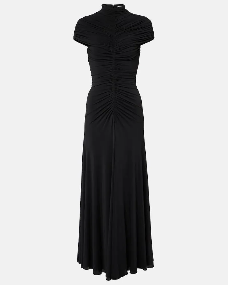 Alaïa Alaïa Maxikleid Schwarz