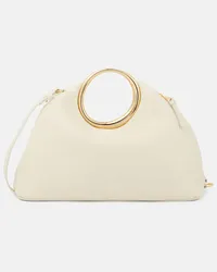 Jacquemus Tote Le Calino aus Leder Weiss