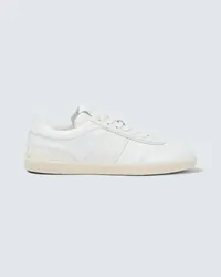 TOD'S Sneakers aus Leder Weiss