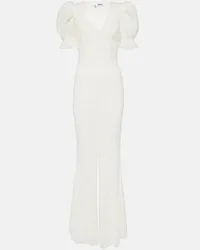 ROTATE Birger Christensen Bridal Maxikleid aus Spitze Beige