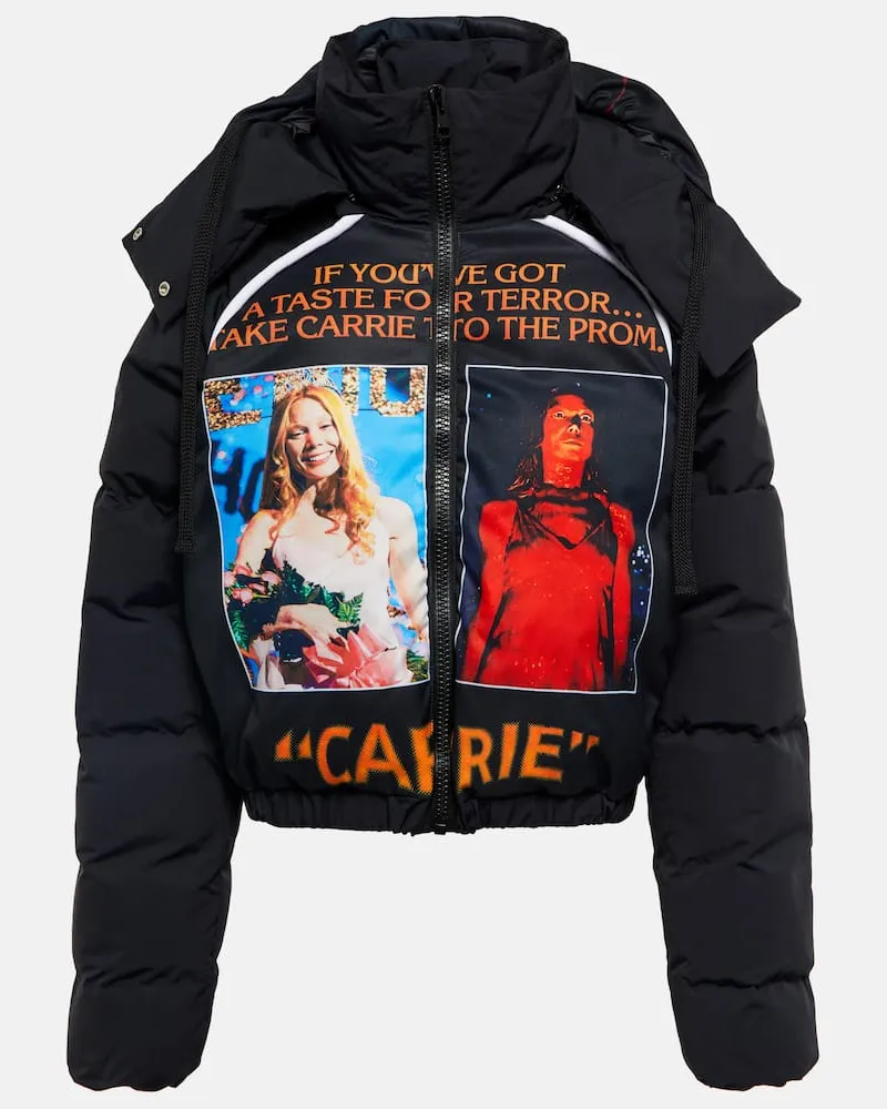 J.W.Anderson Wattierte Jacke Schwarz