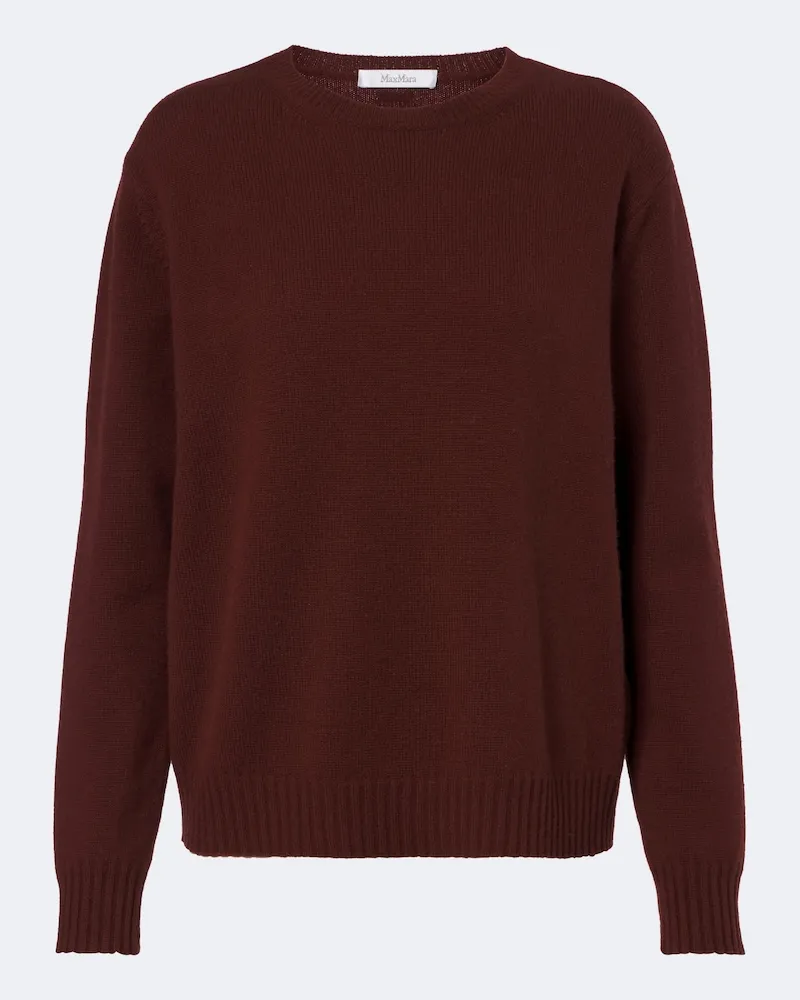Max Mara Pullover aus Kaschmir Braun