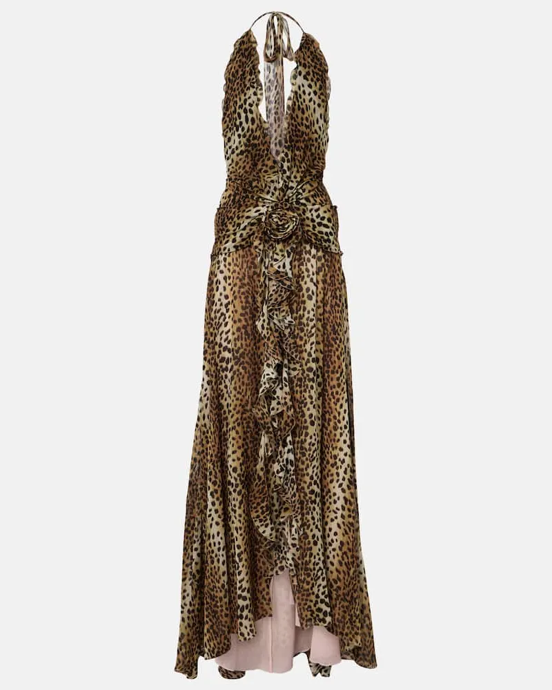 Blumarine Bedrucktes Maxikleid Georg Multicolor