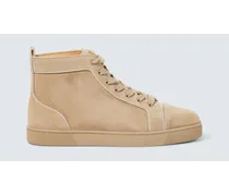 High-Top Sneakers Louis aus Veloursleder