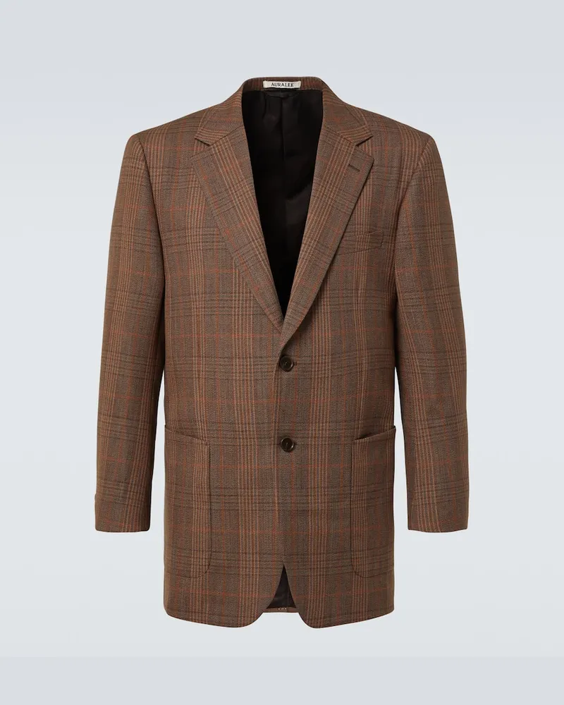 AURALEE Blazer aus Wolle Braun