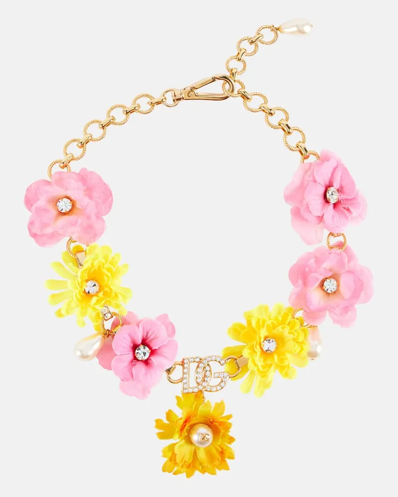 Dolce & Gabbana Verzierte Halskette Portofino Gold