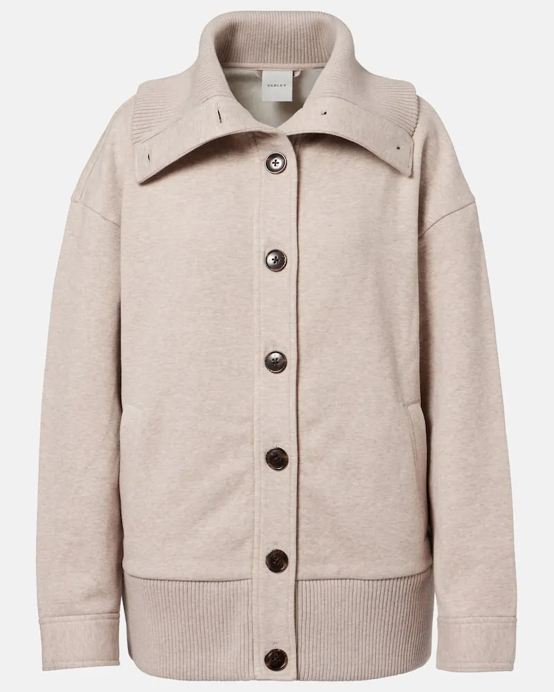 Varley Jacke Tammy aus Jersey Beige