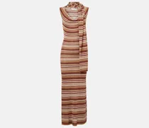 Midikleid aus einem Seidengemisch