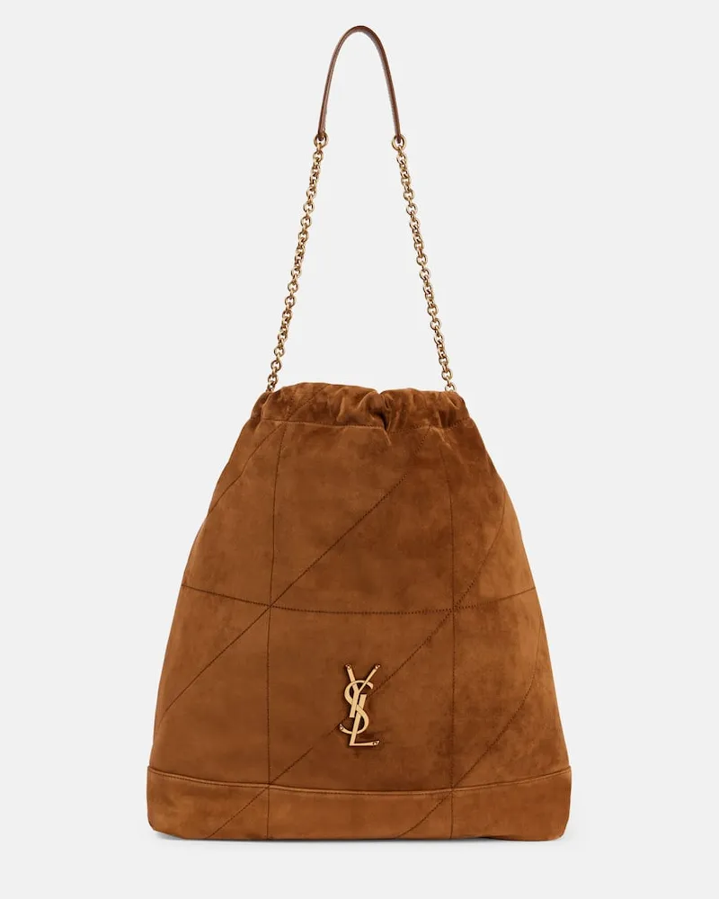 Saint Laurent Schultertasche Jamie Cassandre Large Braun