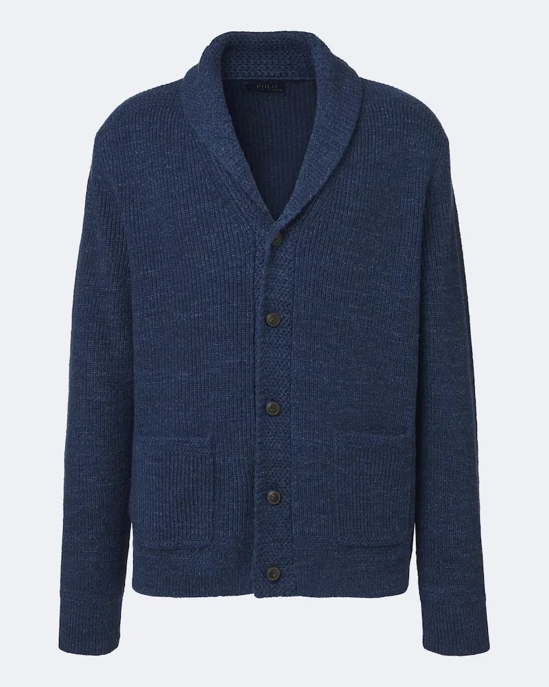 Ralph Lauren Cardigan aus Baumwolle Blau