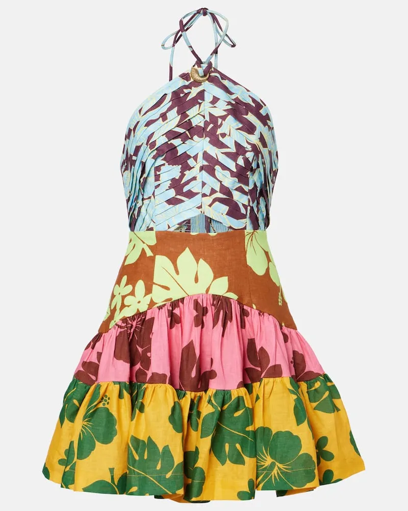 ALEMAIS Alémais Bedrucktes Minikleid Poppy Multicolor