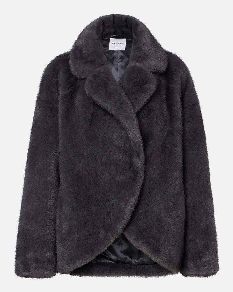 Velvet Jacke Carolyn Grau