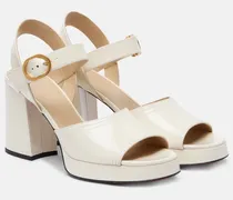 Plateausandalen Fawcette 100 aus Leder