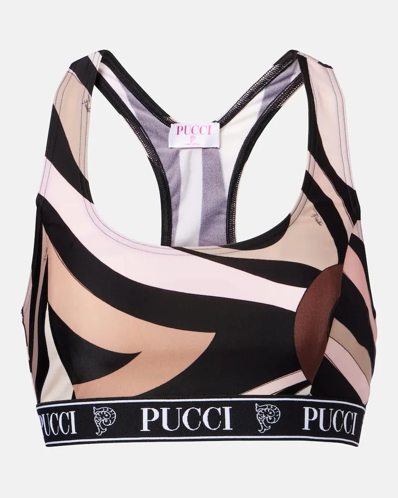 Emilio Pucci Sport-BH Marmo Multicolor