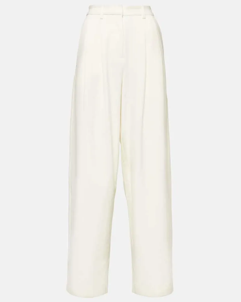 Proenza Schouler White Label Weite Hose Eleanor Weiß