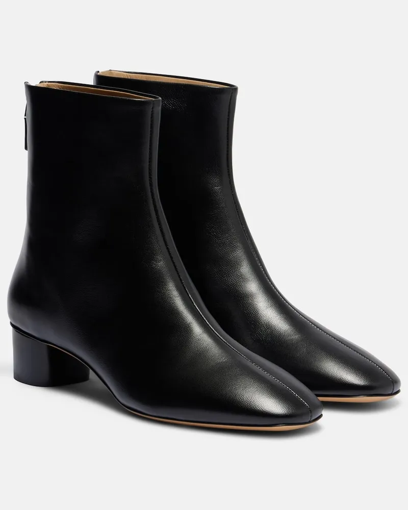 Le Monde Béryl Le Monde Béryl Ankle Boots Carole aus Leder Schwarz