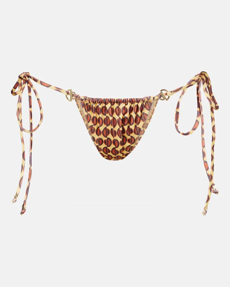 BANANHOT Bedrucktes Bikini-Höschen Berry Multicolor