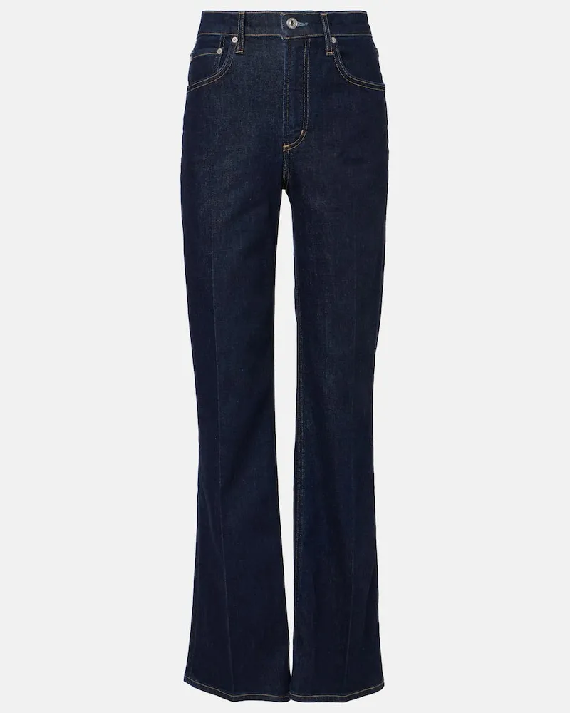 Citizens of humanity High-Rise Flared Jeans Vidia Blau
