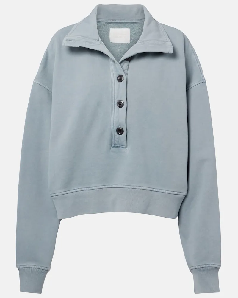 Citizens of humanity Sweatshirt Mirelle aus Baumwoll-Jersey Blau