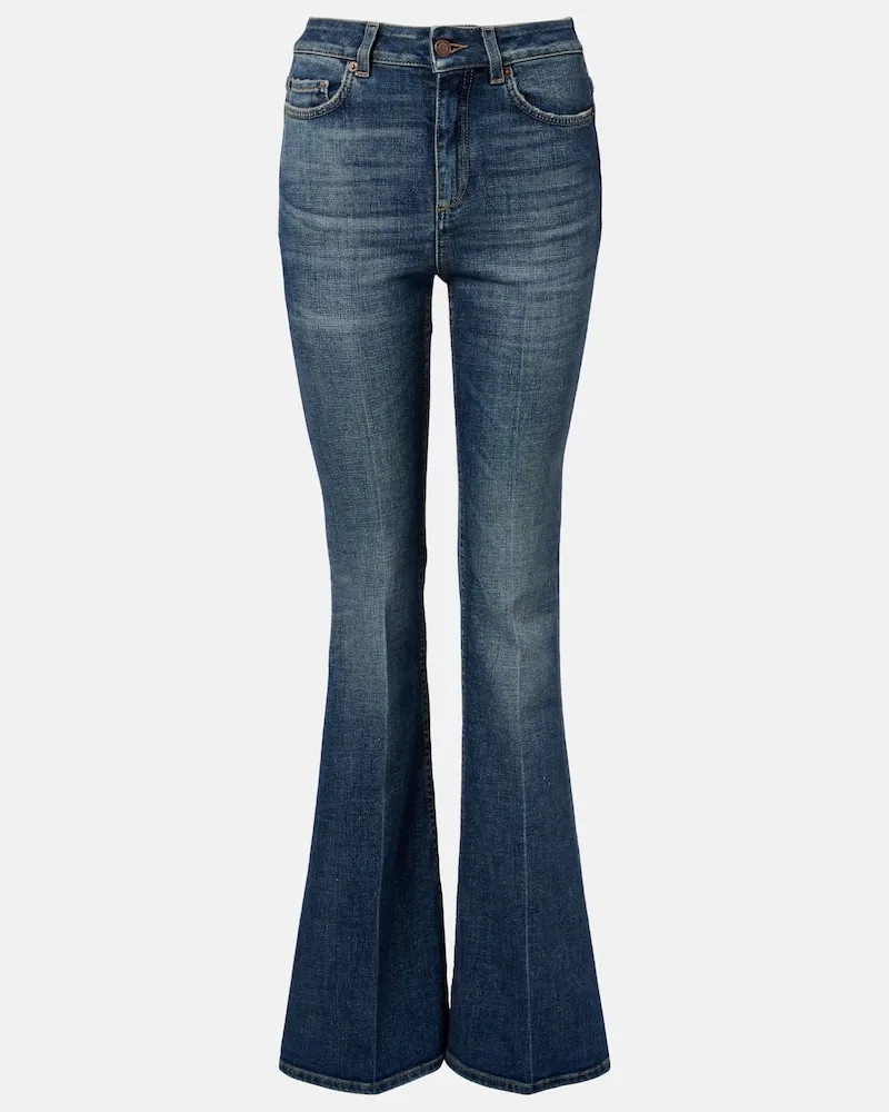 Dorothee Schumacher Flared Jeans Blue Jeans Baby Blau