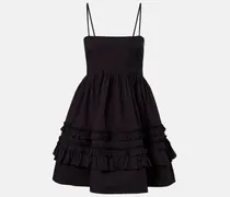 Minikleid aus einem Baumwollgemisch