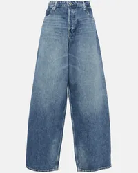 Adriano Goldschmied High-Rise Wide-Leg Jeans Mari Blau