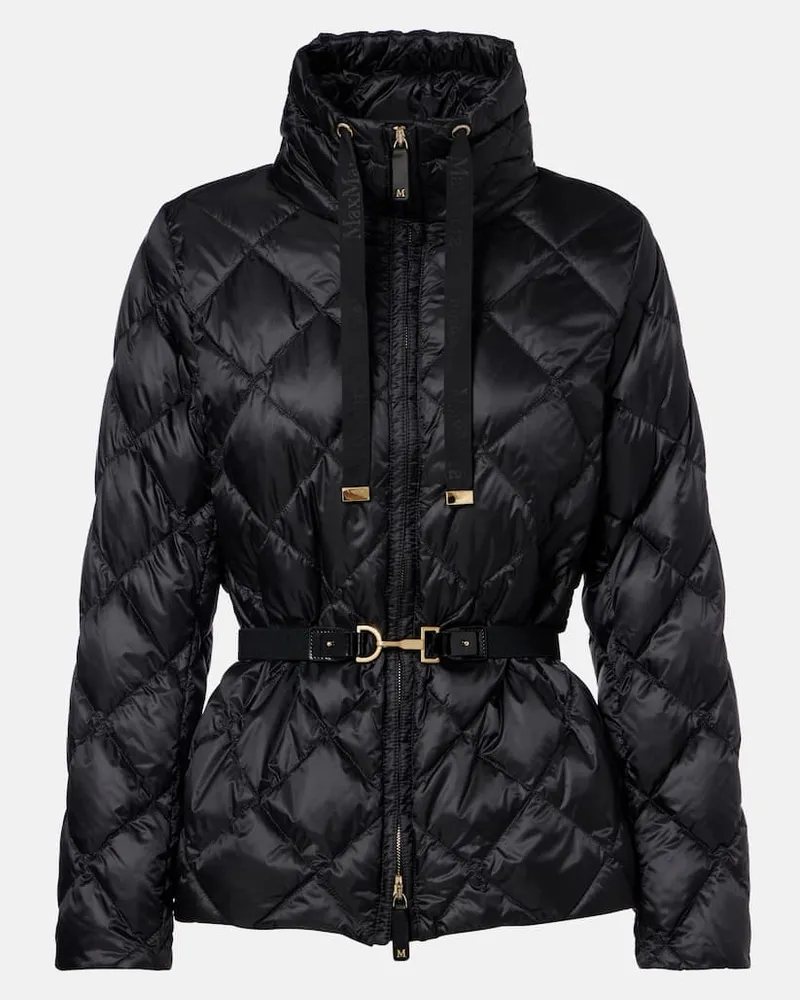 Max Mara Daunenjacke Schwarz