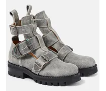 Ankle Boots aus Leder