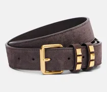 Gürtel Flaneuse Rockstud aus Veloursleder