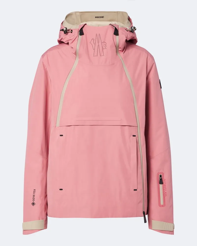 Moncler Skijacke Ampay aus GORE-TEX Rosa