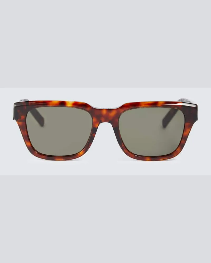 Dior Eckige Sonnenbrille DiorB23 S1I Braun