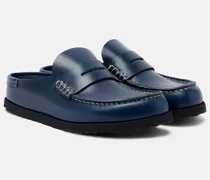 Mules Nappalammleder aus Leder