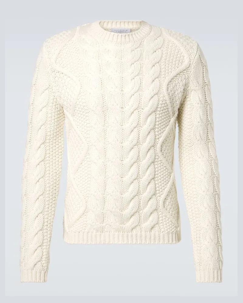 Gabriela Hearst Pullover aus Kaschmir Weiß