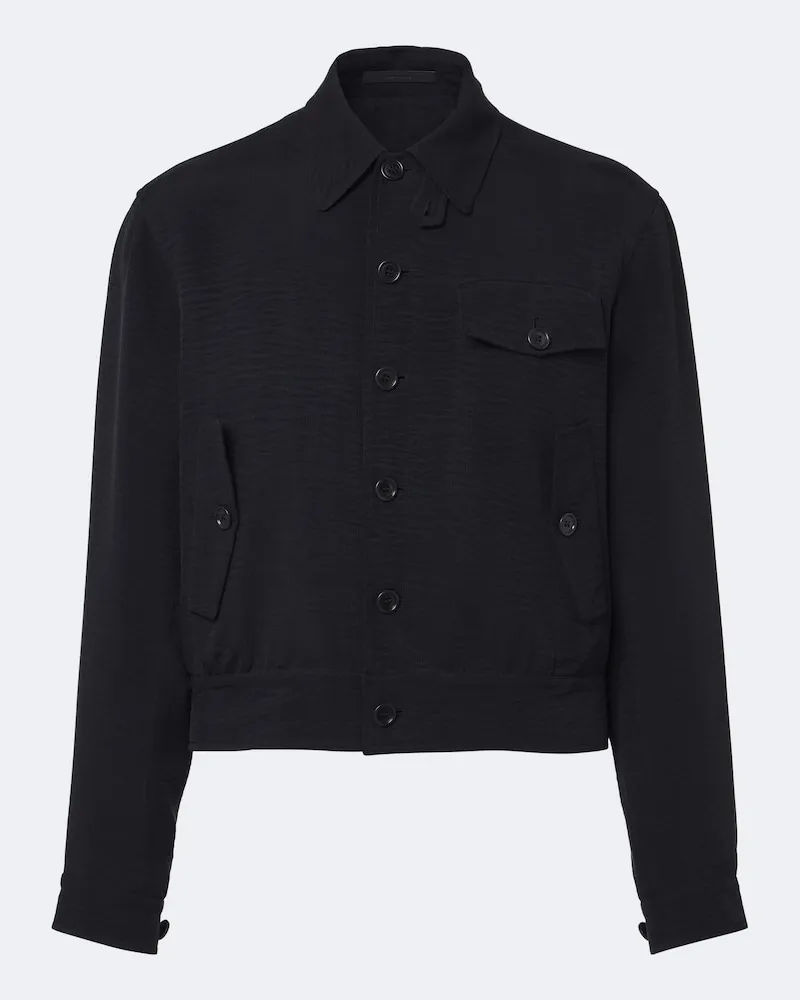Giorgio Armani Blouson Schwarz