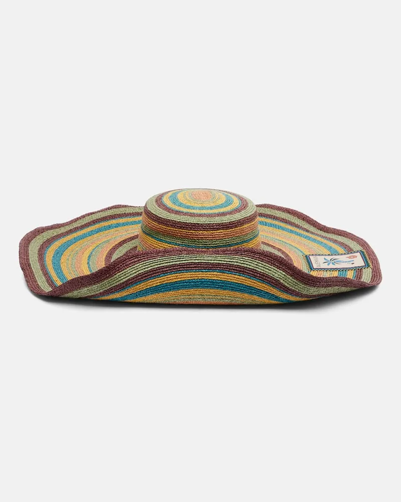 ALEMAIS Alémais Hut Dusk aus Raffiabast Multicolor