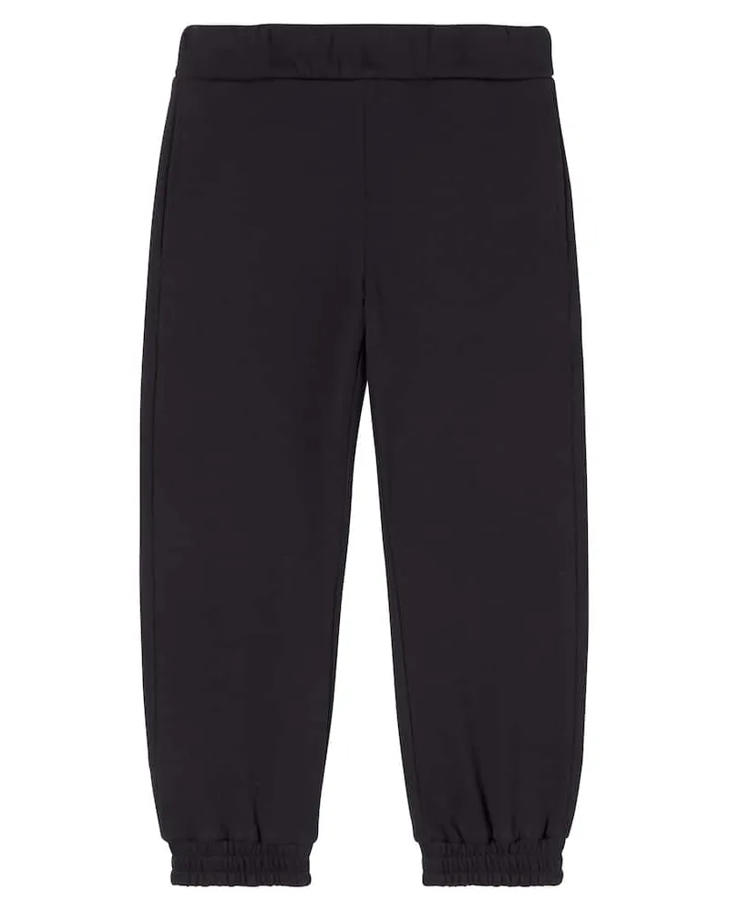 Moncler Jogginghose aus Baumwoll-Jersey Schwarz