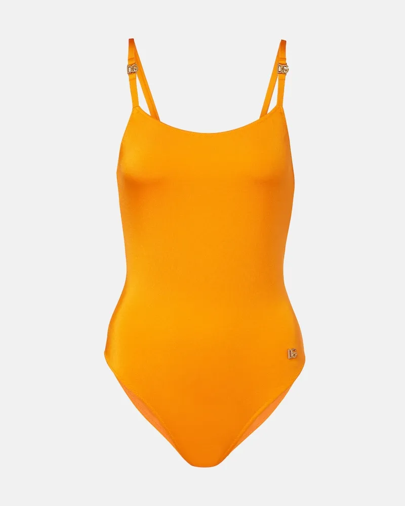 Dolce & Gabbana Badeanzug DG Orange