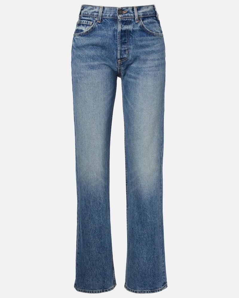 Nili Lotan Straight Jeans Briana Blau