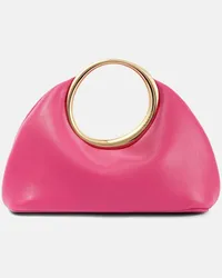 Jacquemus Tote Le Petit Calino Mini aus Leder Pink