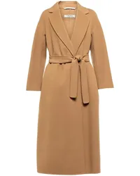 Max Mara Mantel Esturia aus Schurwolle Beige