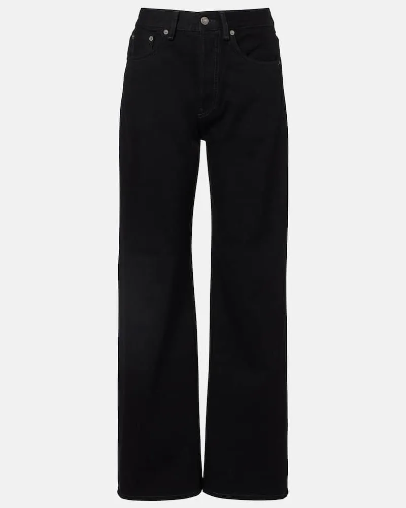 Acne Studios Wide-Leg Jeans 2021 Schwarz
