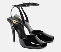 Sandalen La Scandale 110 aus Lackleder