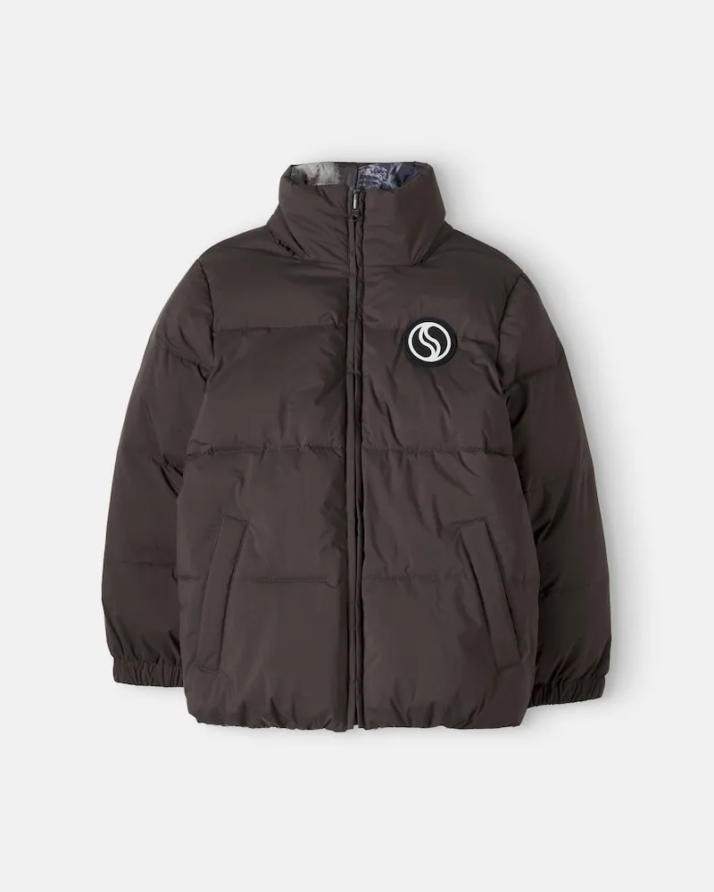 Stella McCartney Kids Wendbare Jacke Grau