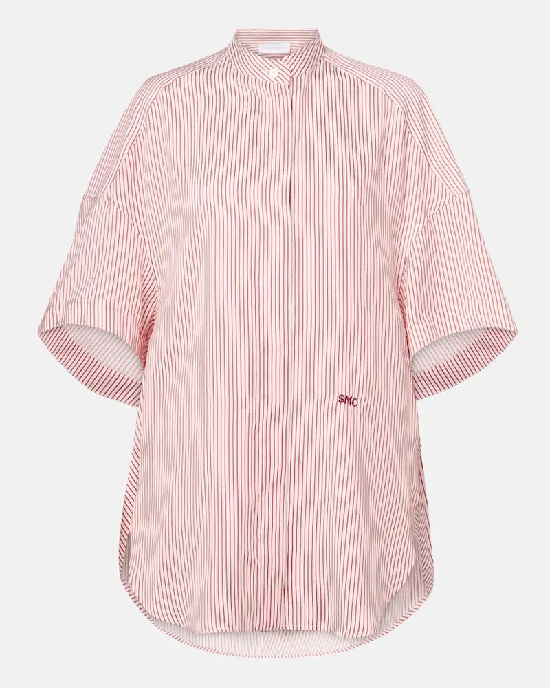 Stella McCartney Hemd aus Seide Rot