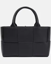 Bottega Veneta Tote Arco Mini aus Leder Schwarz