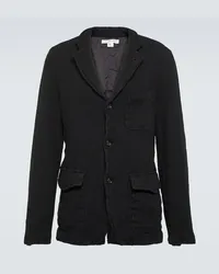 Comme des Garçons Comme des Garcons Shirt Jacke aus einem Wollgemisch Schwarz