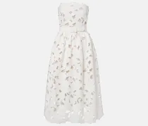 Bustier-Kleid aus Spitze